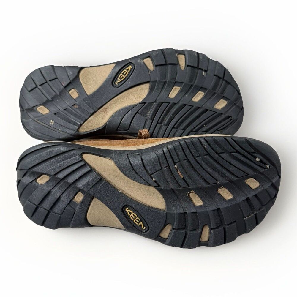 KEEN Toyah Womens 7.5 Brown Leather Hiking‎ Walking Lace Up Shoes - Picture 6 of 7